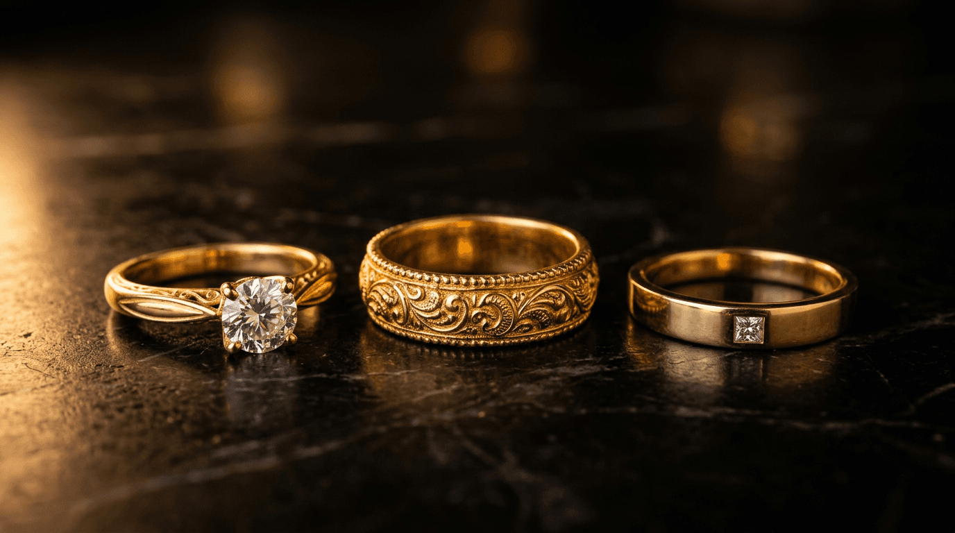 Gold Rings Collection